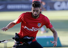 temporada 15/16. Entrenamiento en la ciudad deportiva de Majadahonda. Jugadores corriendo durante el entrenamiento