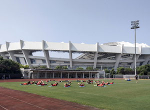 Entrenamiento en Shanghai