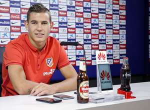temporada 15/16. Rueda de prensa de Lucas en la ciudad deportiva de Majadahonda