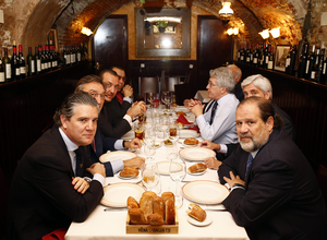 Comida entre las directivas del Atlético y el Levante