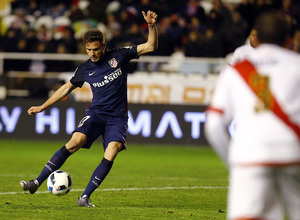 Rayo Vallecano-Atlético de Madrid. Partido de ida de los octavos de final de la Copa del Rey.