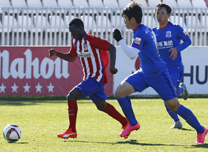 temporada 15/16. Partido Átlético de Madrid B Shanghai Shenhua