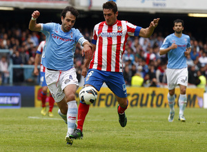 Temporada 12/13. RC Celta de Vigo vs. Atlético de Madrid Koke