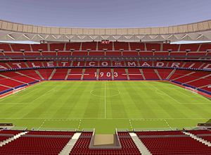 Wanda Metropolitano. Asiento con Atlético de Madrid