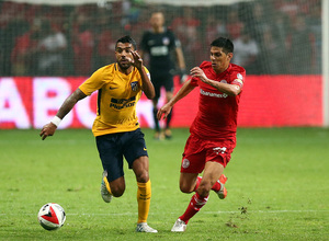 Temp. 17-18 | Partido amistoso en México ante el Toluca. Augusto