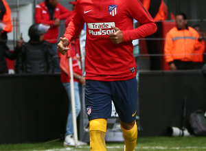 Temporada 2017-18. Augusto antes del partido frente al Toluca.