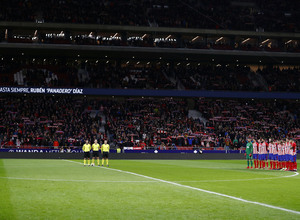 Temp. 17-18 | Atlético de Madrid - Sevilla | Ida Copa del Rey | Minuto de silencio Panadero