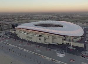 Wanda Metropolitano drone