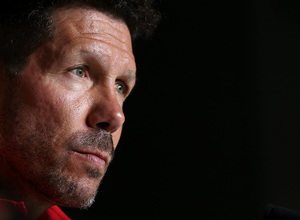 temporada 17/18. Rueda de prensa de Simeone previa Europa League. Sporting de Portugal