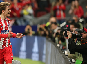 Temp. 17-18 | Atlético de Madrid - Sporting de Portugal | 05-04-2018 | Griezmann celebración