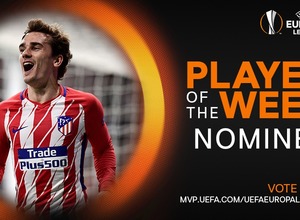 Griezmann jugador de la semana UEL