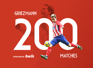 Griezmann 200 partidos ENG