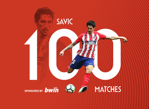 Savic 100 partidos ENG