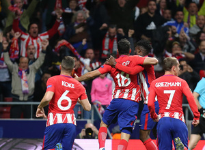 Temp 17/18 | Atlético de Madrid - Arsenal | Vuelta de semifinales Europa League | Celebración