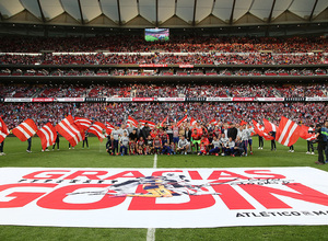 	Temporada 18/19 | Atlético - Sevilla | Despedida Diego Godín