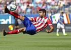 Temporada 2013/ 2014 Atlético de Madrid - Almería Diego Costa rematando