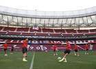 Temp. 19-20 | Entrenamiento en el Wanda Metropolitano | 