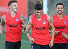 Temporada 19/20 | Entrenamiento | Hermoso, Morata, Vitolo
