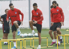 Temporada 19/20 | Entrenamiento | Kalinic, Vitolo y Felipe