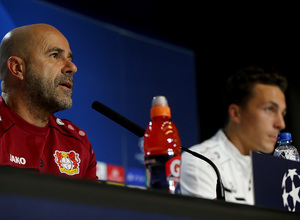 Temporada 19/20. Rueda de prensa del Bayer Leverkusen. 