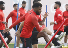 Temporada 19/20 | Entrenamiento del primer equipo en la Ciudad Deportiva Wanda Atlético de Madrid | Lemar