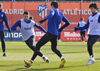 Temporada 19/20. Entrenamiento primer equipo en Majadahonda.