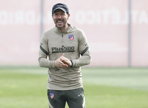 Simeone entrenamiento