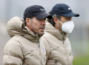 Entrenamiento 13/04/2021. Ciudad Deportiva Wanda. Simeone