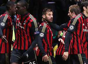 Temporada 13/14. Jugadores del Milan.