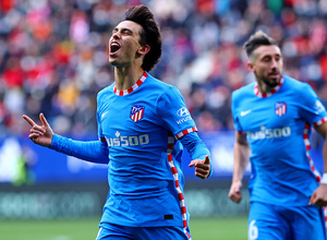 Temp. 21-22 | Osasuna - Atlético de Madrid | João Félix celebración