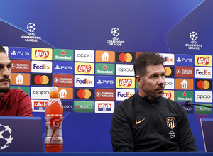 Rueda de prensa Brujas Simeone y Koke