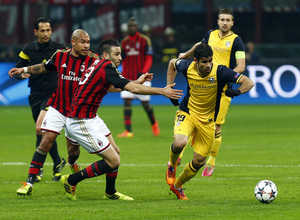 TEMPORADA 2013/14. Champions League. Milan-Atlético.