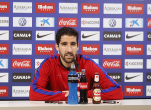 Raúl García, atiende en rueda de prensa a los MM.CC.