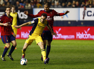 Temporada 13/14. Liga BBVA. Osasuna - Atlético de Madrid. 