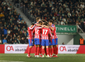 Temp. 24-25 | Elche-Atlético de Madrid | Piña celebración