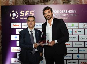 Premio Best Content Creator en Social Football Summit 2025