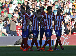 Temporada 13-14. Betis - Atlético de Madrid. 