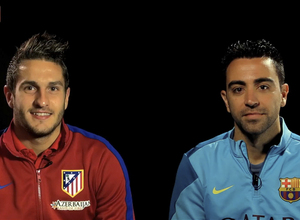 Xavi y Koke, entrevista previa de Champions 