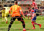 temporada 13/14 Partido. Atlético de Madrid_Villarreal. Gol de Raúl García Estadio10