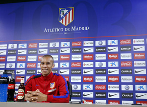 temporada 13/14. rueda de prensa de  Miranda en Majadahonda.