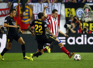 Temporada 13/14. Atlético de Madrid Barcelona. Vuelta cuartos. Champions.