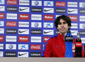 Temporada 13/14. Rueda de prensa de Tiago.
