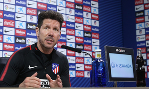 Simeone: “Tomorrow, we have an important match”