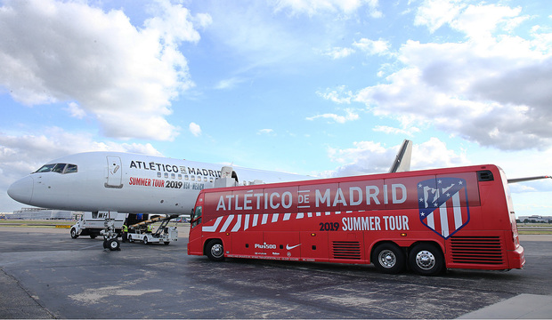 atletico de madrid usa tour