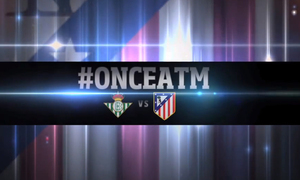 Temporada 2013-14. Once del Atlético de Madrid para visitar al Betis