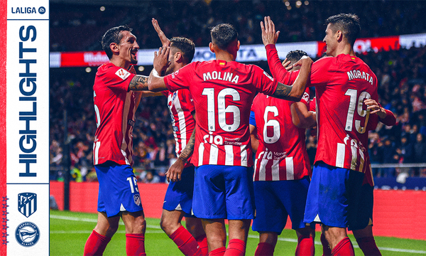Highlights Atlético de Madrid 2-1 Alavés