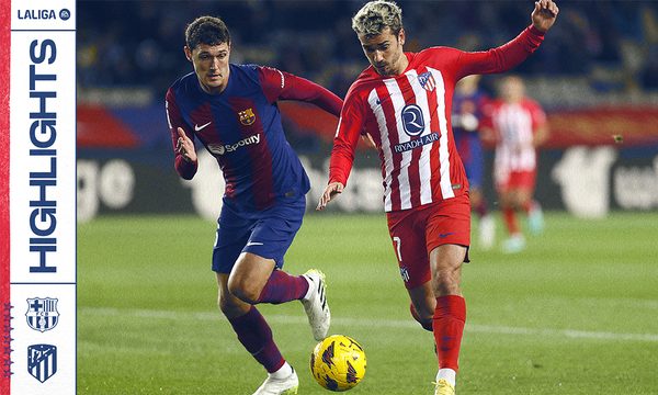Highlights FC Barcelona 1-0 Atlético de Madrid
