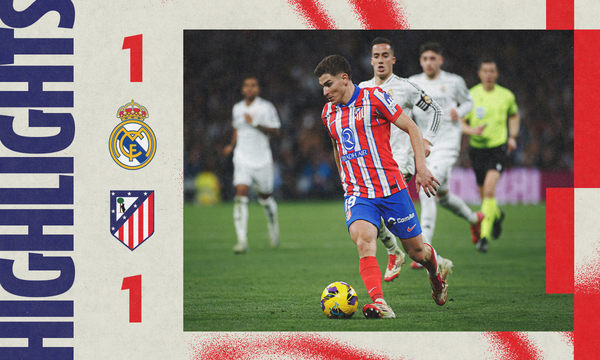 Highlights Real Madrid 1-1 Atlético de Madrid