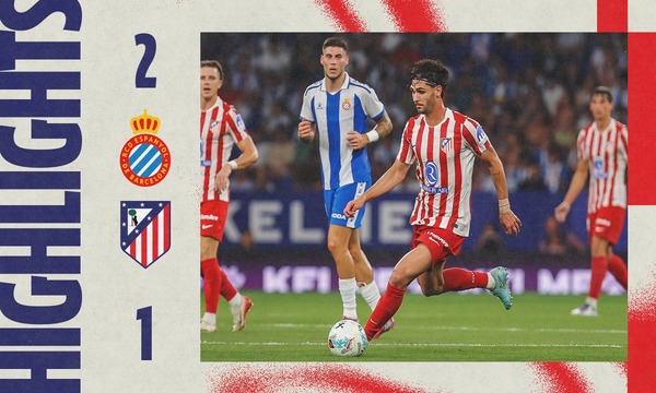 Defeat at RCDE Stadium