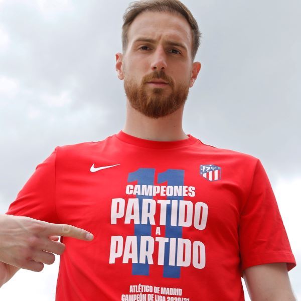 Atlético de Madrid La Liga 2021 Campeones T-Shirt